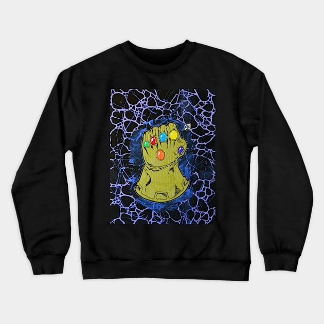 The Gauntlet [ By #ArtIzMuzikForTheEyez ] Crewneck Sweatshirt by ArtIzMuzikForTheEyez